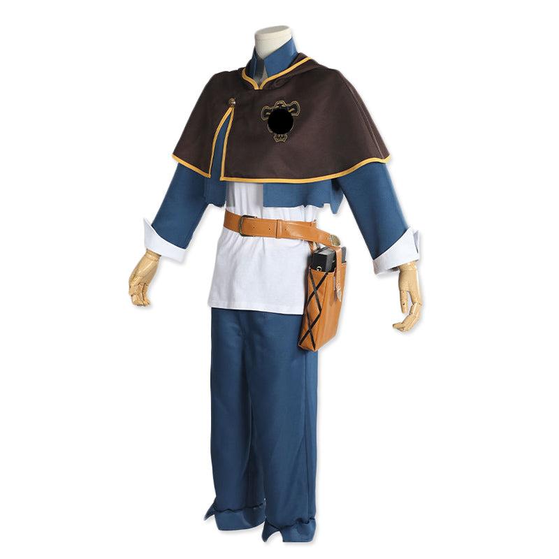 Black Clover Asta Cosplay Costume Full Set with Wig and Accessories
