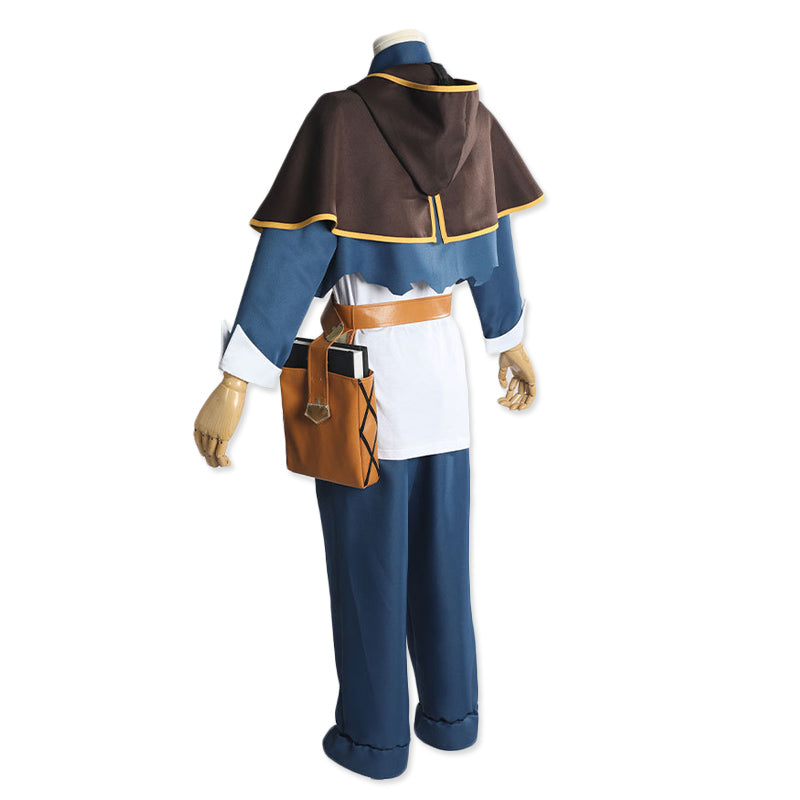 Black Clover Asta Cosplay Costume Full Set with Wig and Accessories