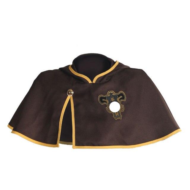 Black Clover Asta Cosplay Costume Full Set with Wig and Accessories