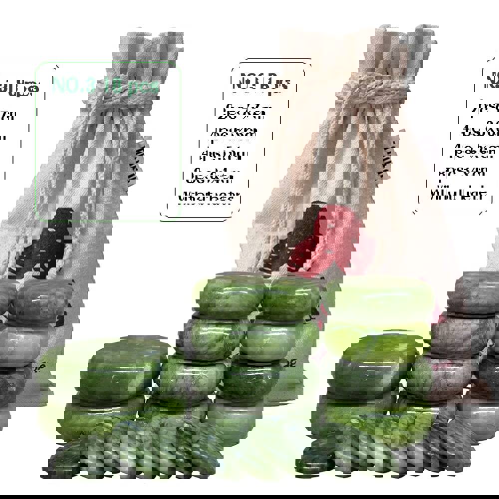 Tontin Jade Glaze Hot Stone Therapy Massager for Joint Pain Relief and Healthcare