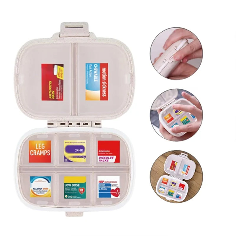 DIY Pill Organizer Stickers - Medication Management Labels