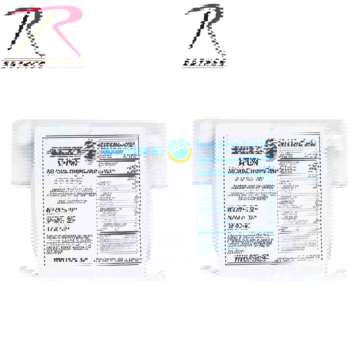 Datrex Aviation 1,000 Cal Emergency Food Ration - 5-Year Shelf Life, High Energy