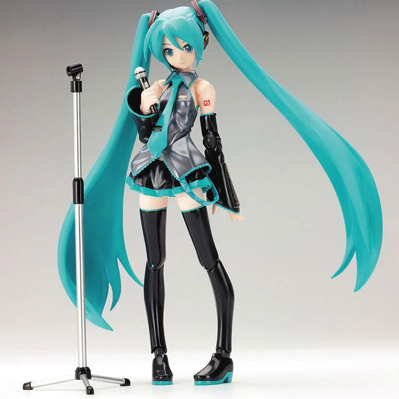 Figma Hatsune Miku Action Figure with Poseable Joints and Accessories