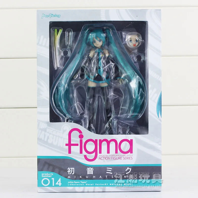 Figma Hatsune Miku Action Figure with Poseable Joints and Accessories