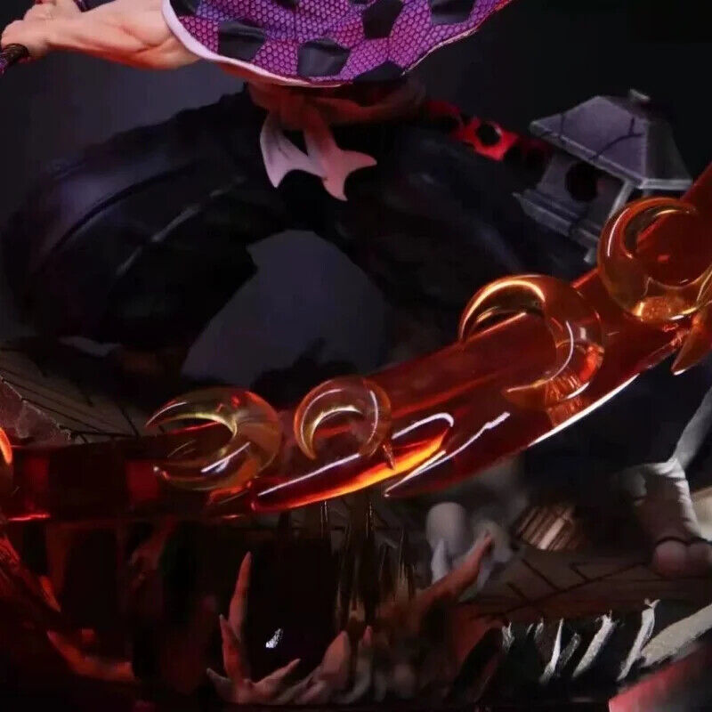 Gk Demon Slayer Anime Figure: Kimetsu No Yaiba Kokushibo Collectible