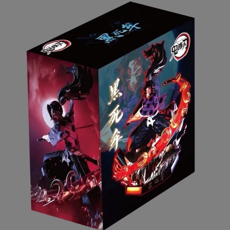 Gk Demon Slayer Anime Figure: Kimetsu No Yaiba Kokushibo Collectible