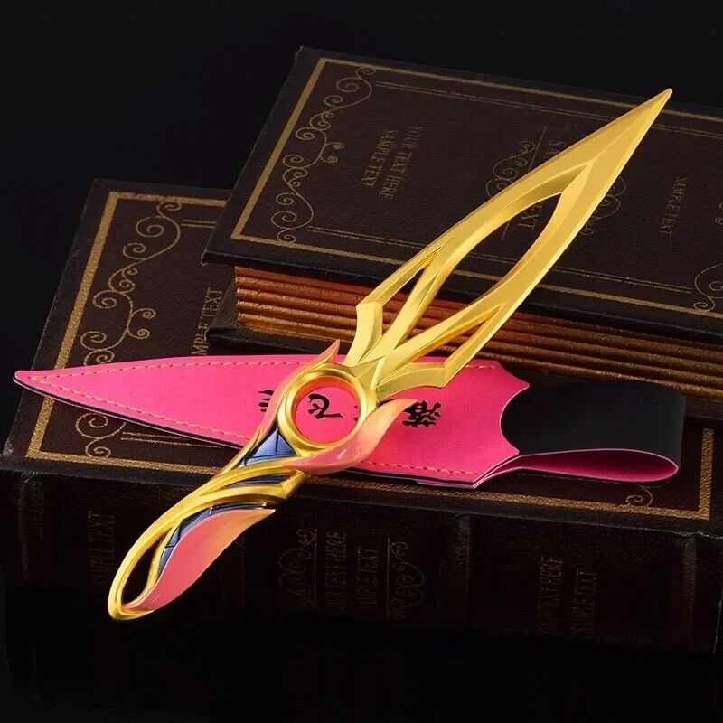 Valorant Game Mystbloom Kunai Ninja Alloy Metal Cosplay Peripherals