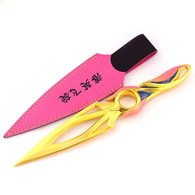 Valorant Game Mystbloom Kunai Ninja Alloy Metal Cosplay Peripherals