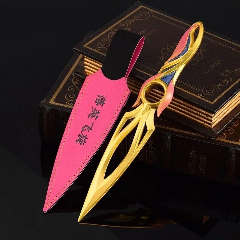 Valorant Game Mystbloom Kunai Ninja Alloy Metal Cosplay Peripherals
